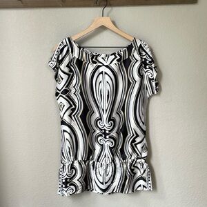 White House Black Market 100% Silk Blouse